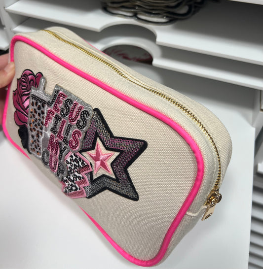 Jesus Fills My Cup - Cosmetic Bag