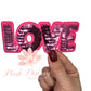 Love - Sequin Patch