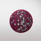 Glitter Disco Ball - Embroidered Patch
