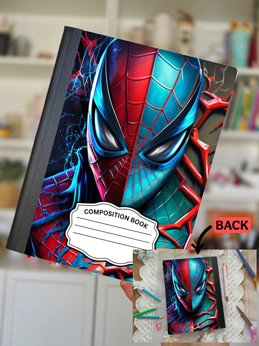 Web Hero- Composition Notebook