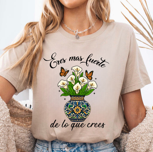 Eres Más Fuerte de Lo Que Crees - DTF