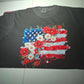 USA Floral Flag Tee
