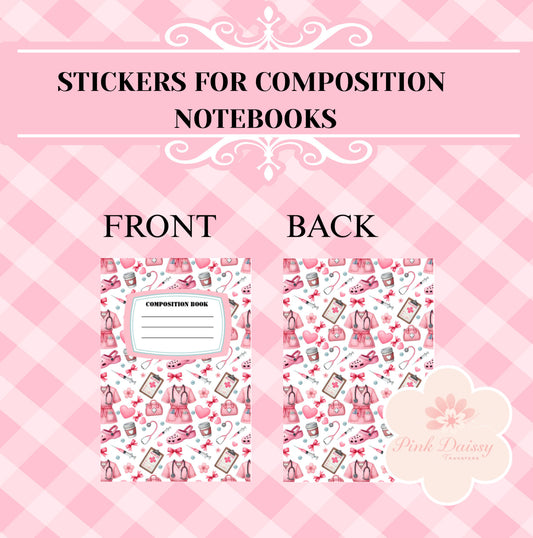 S15 - Sticker for Composition Notebook