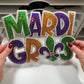 Mardi Gras - Ready to Press Sequin Patch