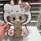 Bubu Kitty- Chenille Patch - Ready to Press