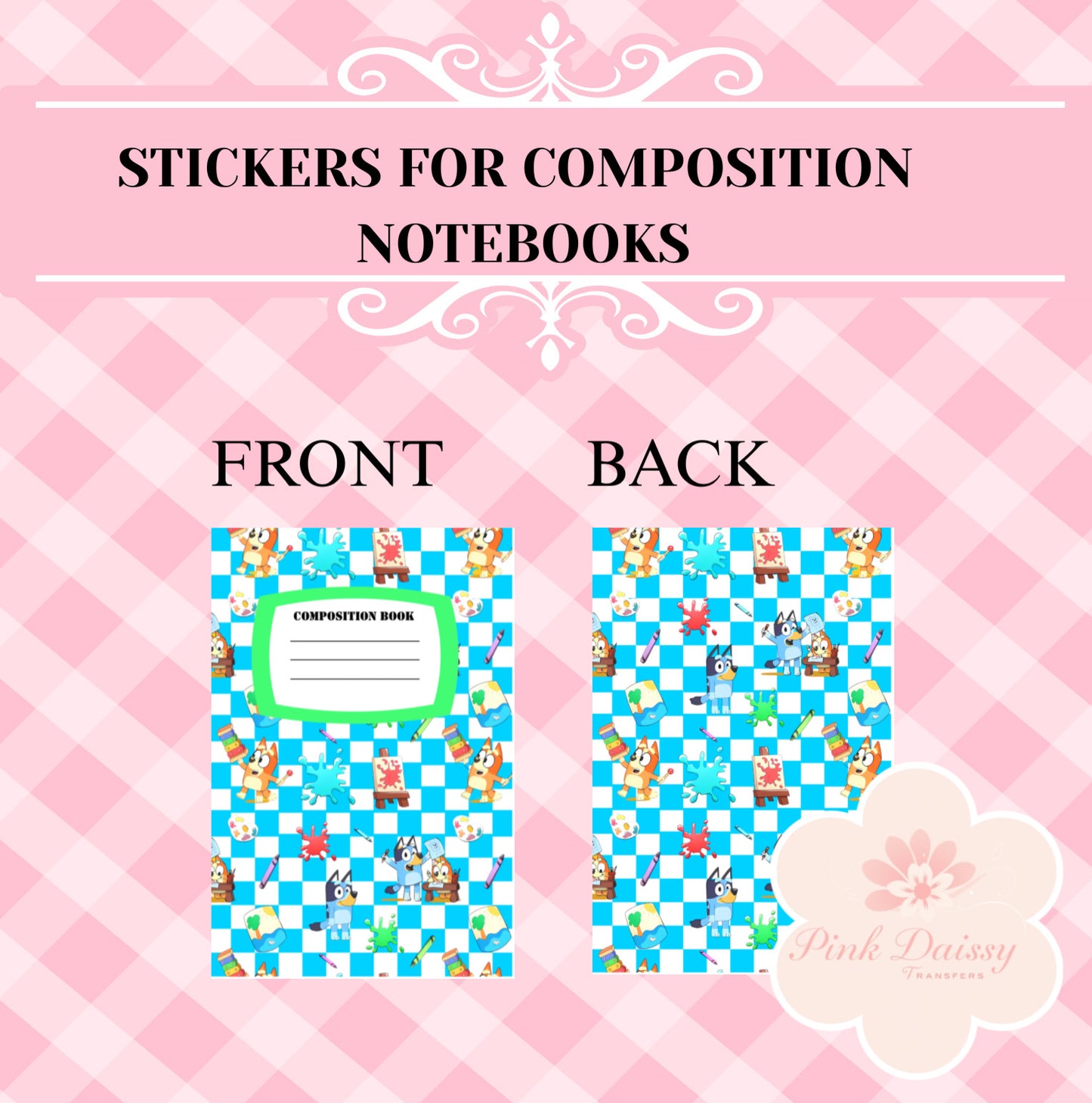 S10 - Sticker for Composition Notebook