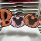 Boo Mouse- Chenille Patch - Ready to Press
