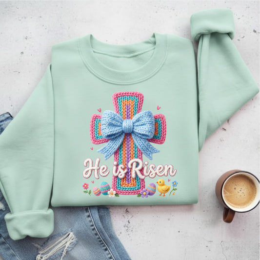 He Is Risen Yarn - DTF