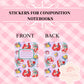 S14 - Sticker for Composition Notebook