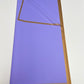 Purple Solid Color Gold Edge Korean Paper