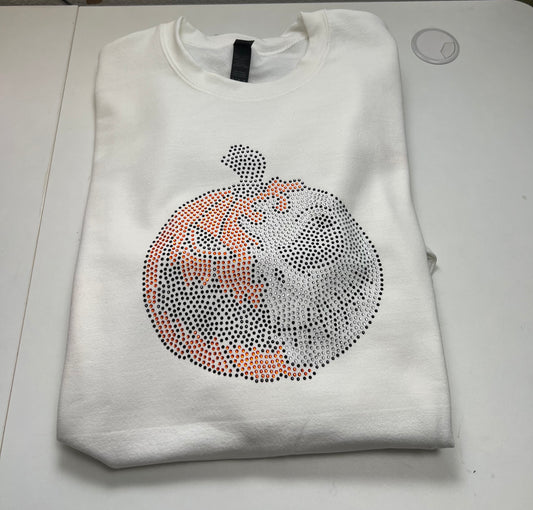 Jack Pumpkin Spangle Crewneck – Halloween Sweatshirt