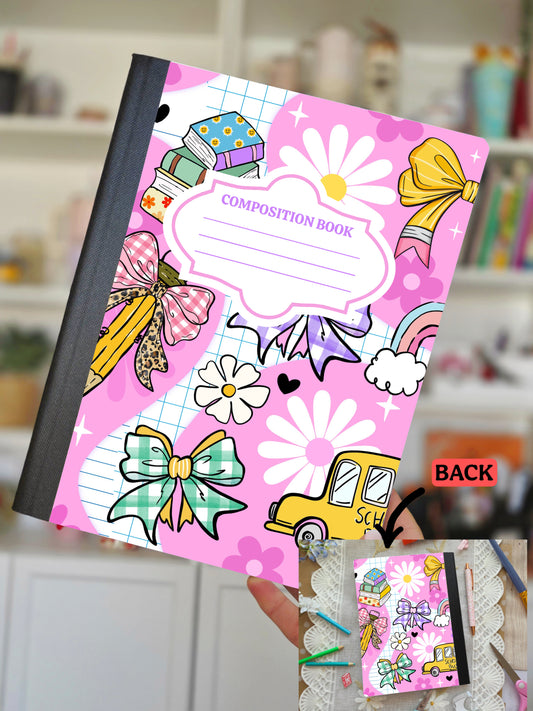 Cute School- Composition Notebook