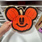 Pumkin Mouse - Chenille Patch - Ready to Press