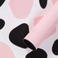 Pink Cow Print Korean Paper