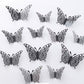 3D Mariposas - Black