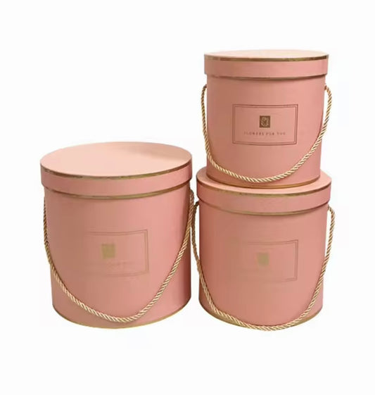 Spot  Round Flower Gift Box Set