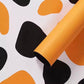 Orange Cow Print Korean Paper