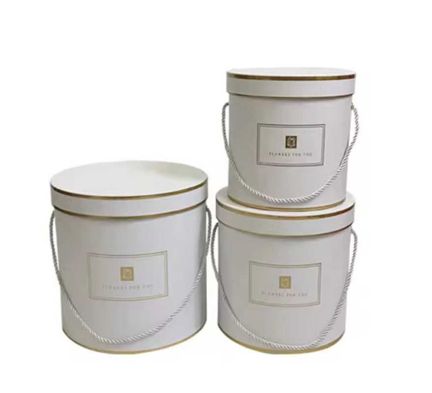 Spot  Round Flower Gift Box Set
