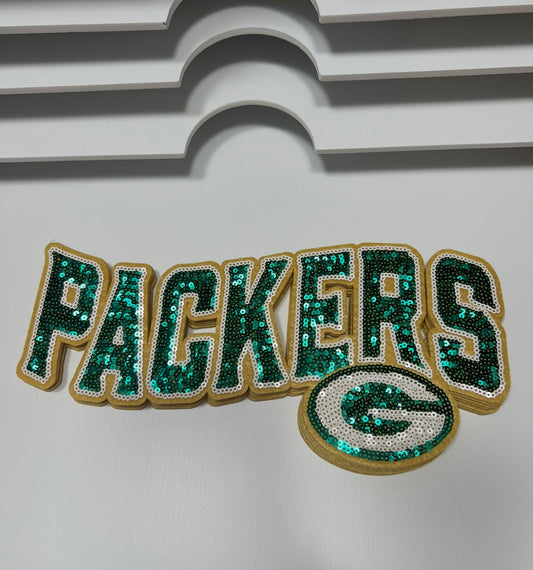 Packers - Sequin Patch - Ready to Press