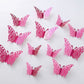 3D Mariposas - Hot Pink