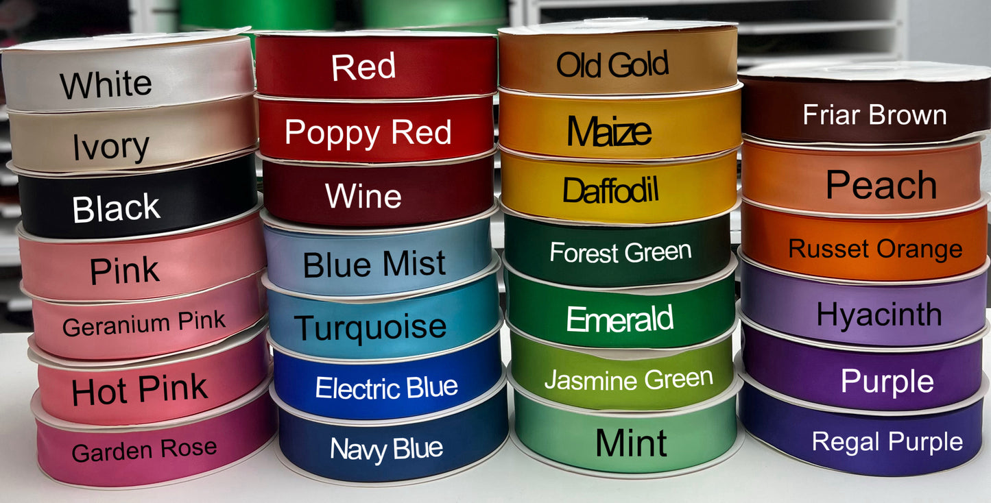 1.5-inch 100 yards Double Face Satin Ribbon