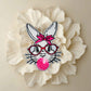 Bubble Gum Bunny - Chenille Patch - Ready to Press