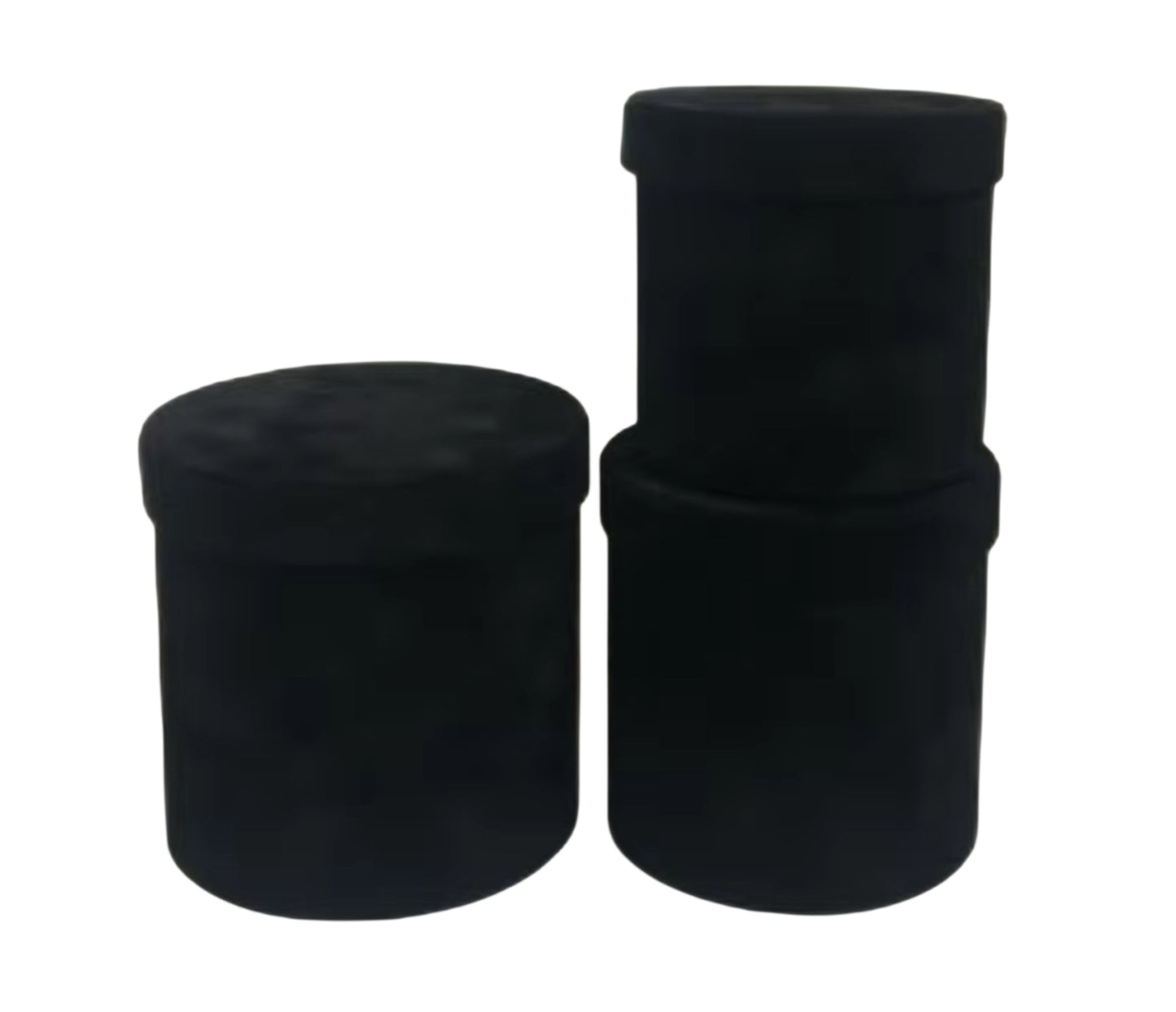 Velvet Round Flower Gift Box