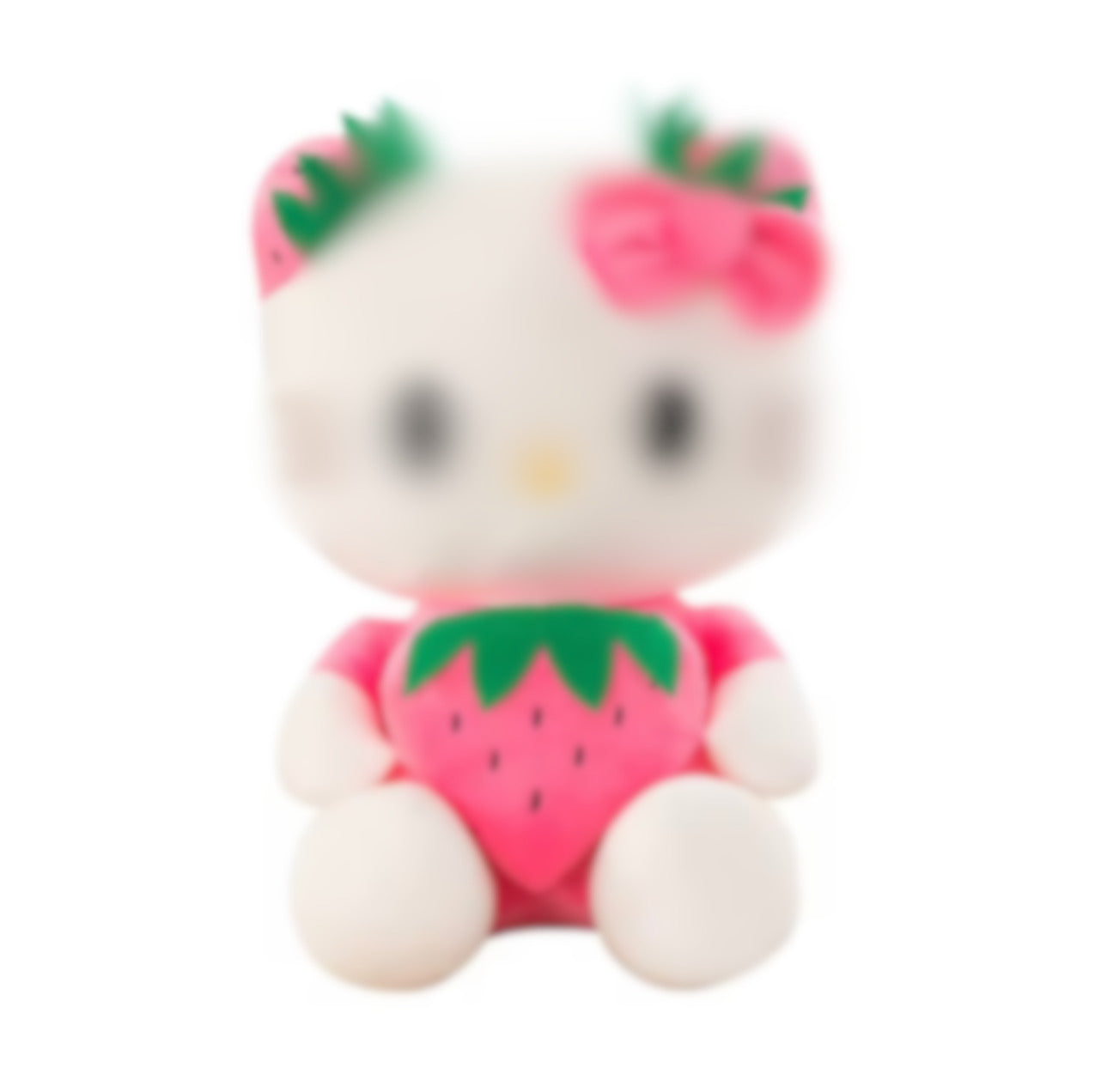 Strawberry Kitty Plushie 11 in.