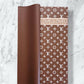 Brown & White LV Print Korean Paper