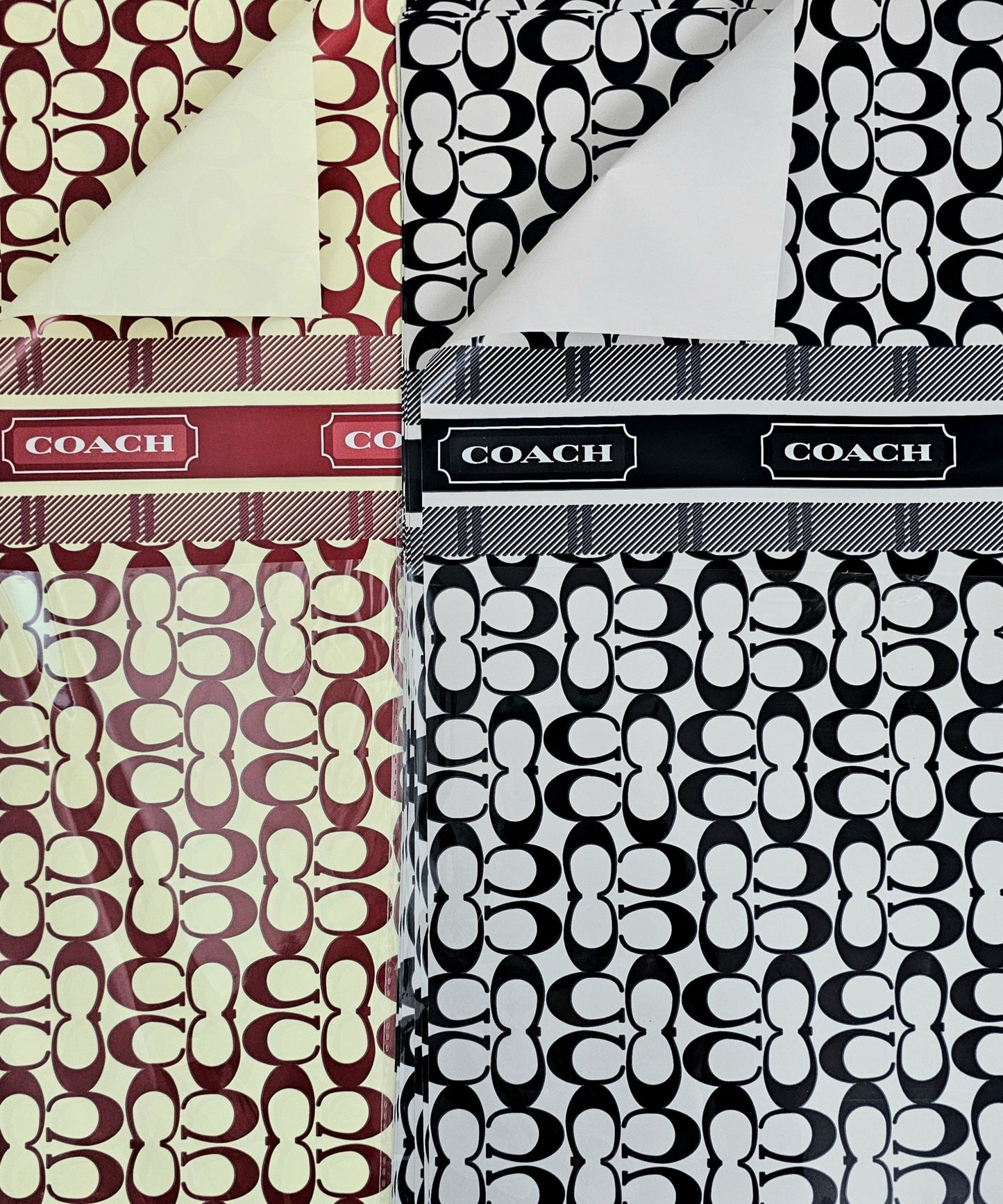 Coach Print Korean Paper