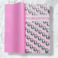 Pink & Black Dr Print Korean Paper
