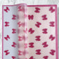 Pink Bow Pink Border Print Korean Paper