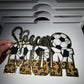 Soccer Mom - Chenille Patch - Ready to Press
