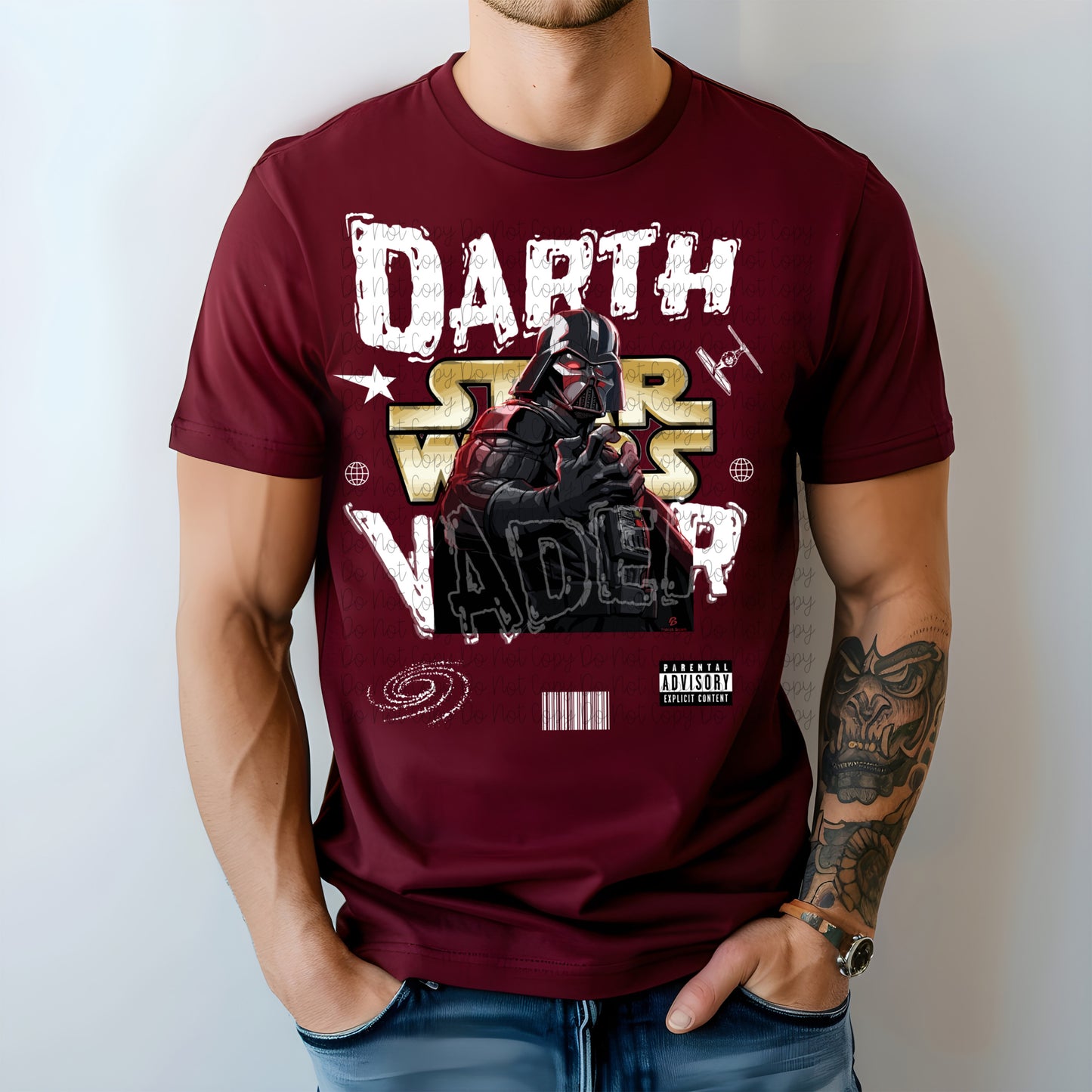 Dark Force Warrior - Clear Film