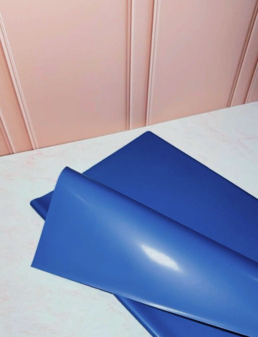 Dark Blue Solid Color Korean Paper