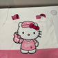 Pink Kitty Baseball Tote Bag