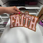 Faith- Chenille Patch - Ready to Press