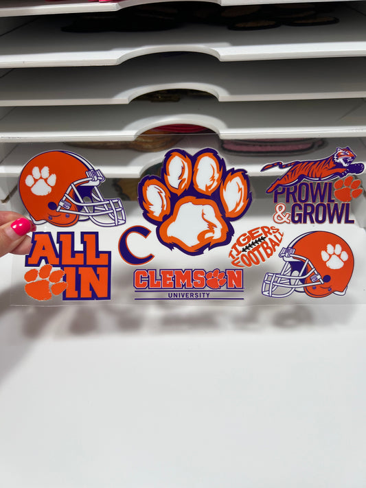 Clemson Tigers Cup Wrap - 16oz