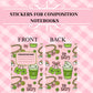 S24 - Sticker for Composition Notebook