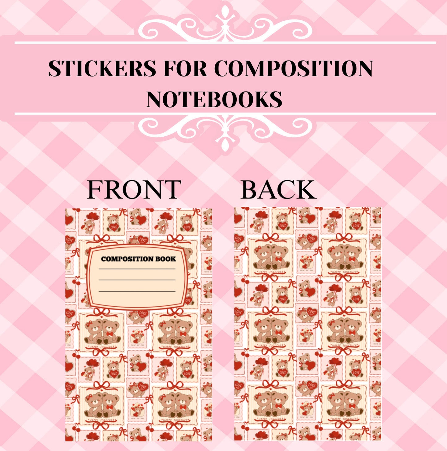 S26 - Sticker for Composition Notebook