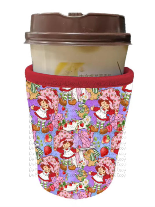 Strawberry Cake - Small Cup Sleeve