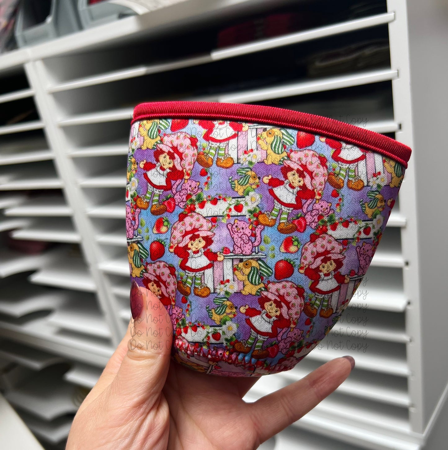 Strawberry Cake - Small Cup Sleeve