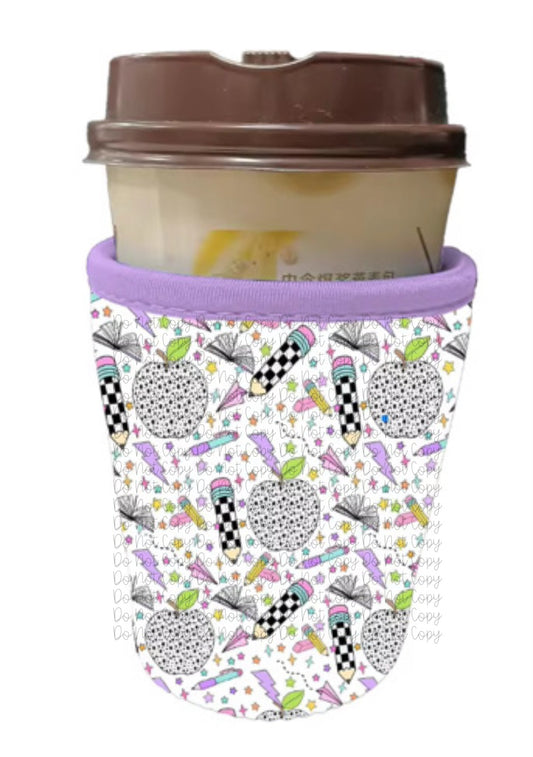 Retro School - Small Cup Sleeve