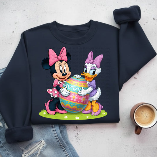 Easter Mouse Ducks Friends- DTF