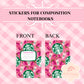S1 - Sticker for Composition Notebook